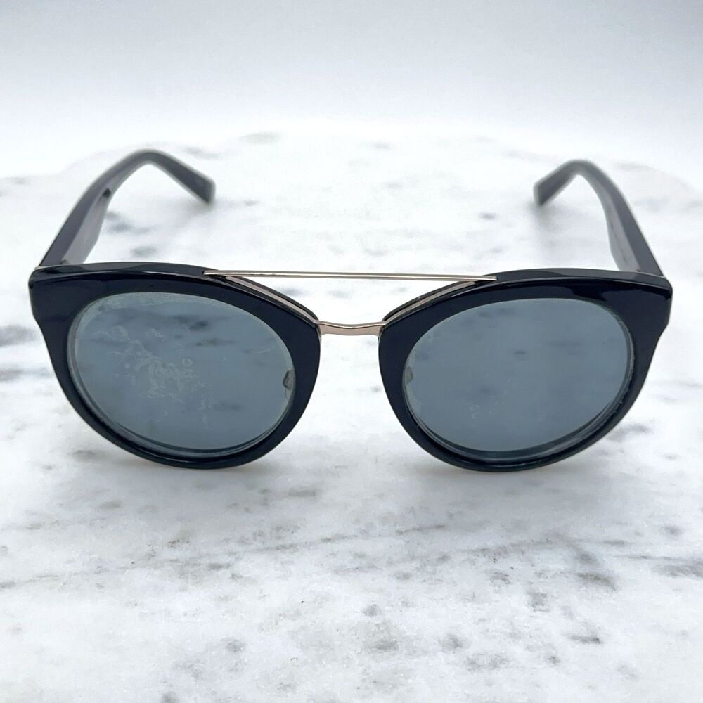 Warby Parker Winnie 7100 Black Sunglasses Cat Eyeglasses Frames Only 52-21-145